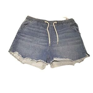 Guess Denim Blue Women's Shorts Size: XL